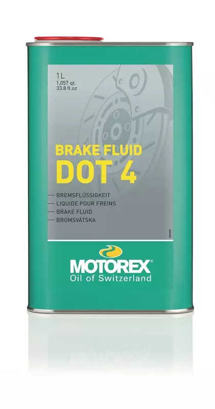 Motorex Brake Fluid Dot 4 1 Ltr (12) - JARRUNESTEET - 552-371-001 - 1