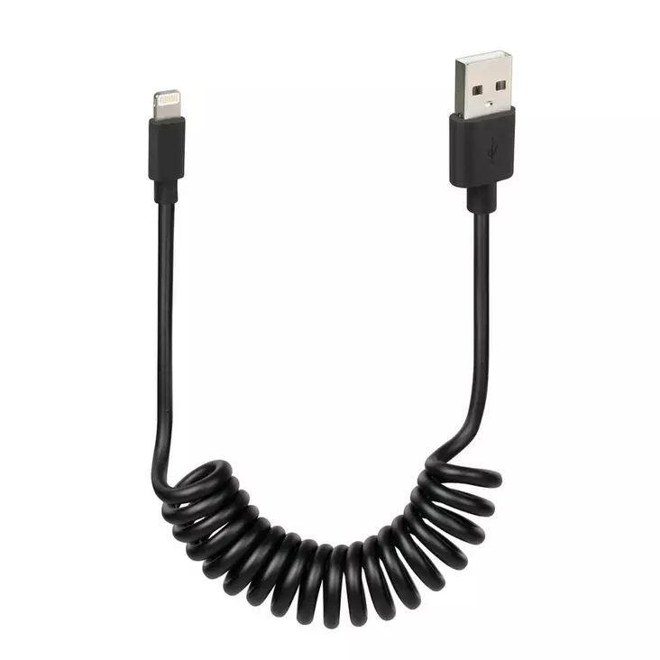 Optiline Apple 8Pin 1M Charging Cable - Puhelin-, Gps- ja kamera kiinnikkeet - 295-2001 - 1