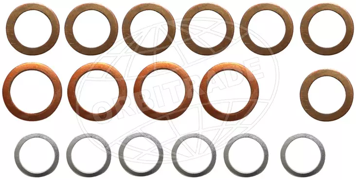 Orbitrade, Sealing Washer Kit - MUUT VARAOSAT - 117-3-22131 - 1
