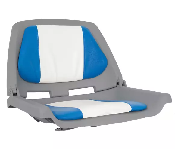 Os Fishermans Seat Folding Padded Blue/White - ISTUIMET - 131-MA702-21 - 1
