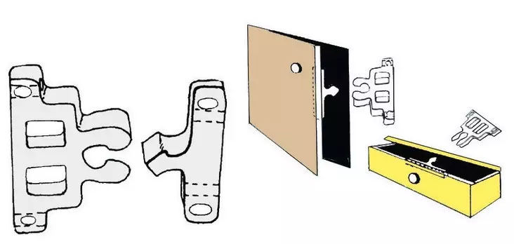 Ovenpidike 2kpl/Pakk - OVENPIDIKKEET JA SALVAT - M38-107-41 - 1