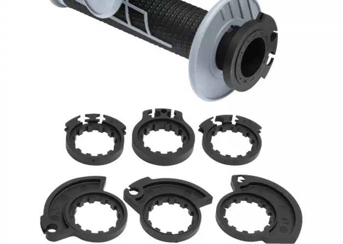 Protaper Tupet Clampon Pillow Top Musta/Harmaa - CROSSIN TUPIT - 63-0031-11 - 0