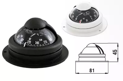 Riviera Kompassi Bc1 Black Black Card - KOMPASSIT - 119-0202-01 - 1