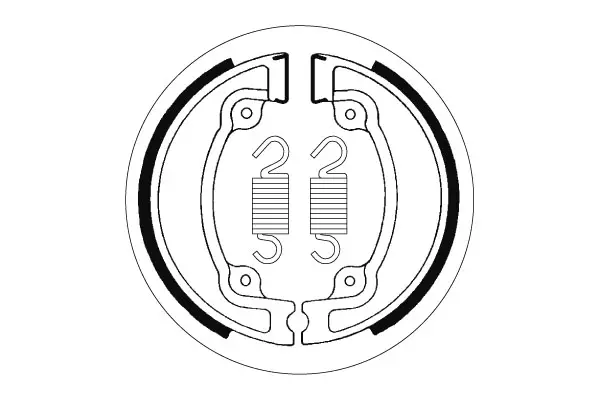Sbs Jarrukengät - MÖNKIJÄN JARRUPALAT - 23-2041 - 1