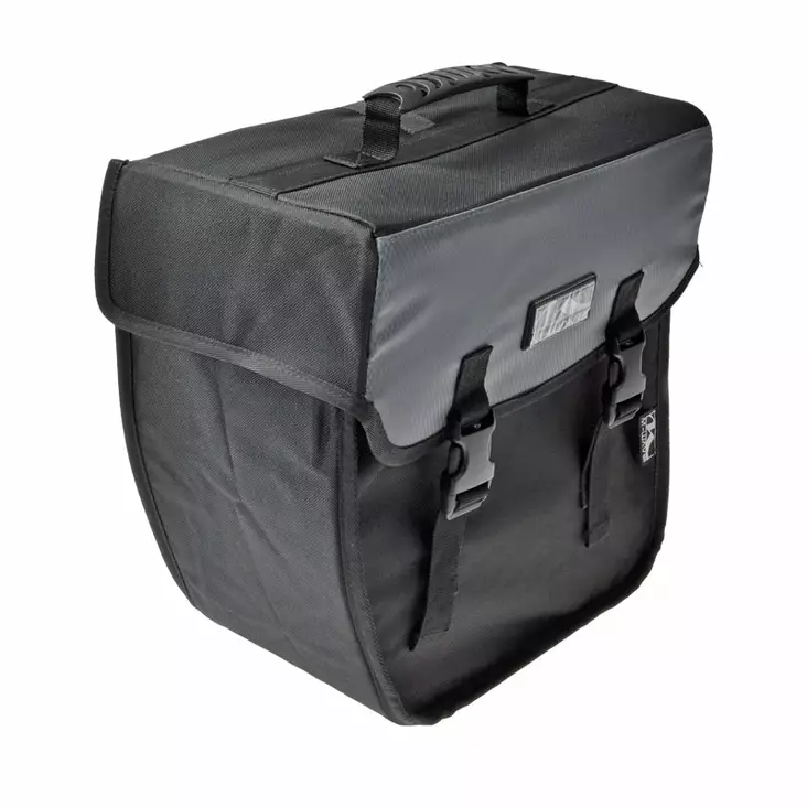 Sivulaukku M-Wave Kova Musta/Harmaa Vasen/Oikea - POLKUPYÖRÄLAUKUT - 69101 - 1