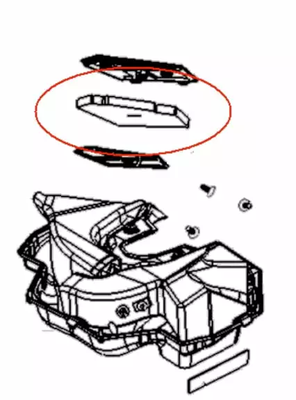 Sno-X Ilmasuodatin Polaris 550/600 - MK ILMANSUODATTIMET - 87-07551 - 1