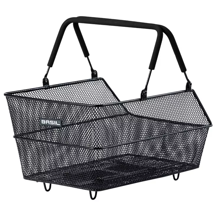 TAKAKORI BASIL CENTO MIK, TAVARATELINEKIINNITYS, MUSTA - POLKUPYÖRÄN TAVARAKORIT - 11371 - 1