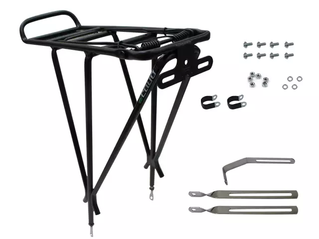 TAVARATELINE CAVO ALU, MUSTA, 26-28 " - POLKUPYÖRÄN TAVARATELINEET - 4401 - 1