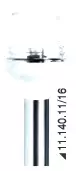 Telescopic Sloped Pole White 60 Cm - VALOMASTOT - M11-140-11 - 1