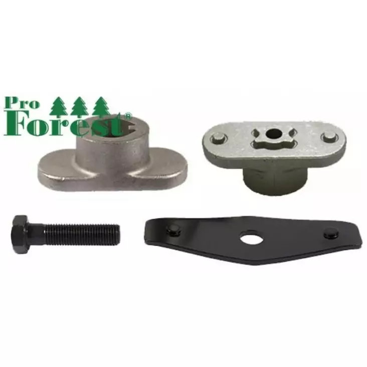 Teräistukka Mtd 7/8" Akselille "Matala" - TERÄKIINNIKKEET - 19-351 - 1