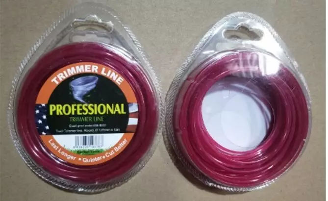 Tract Trimmerisiima, Pyöreä, Ø 1,65mm X 15m - TRIMMERIN SIIMAT - 446-8001 - 1