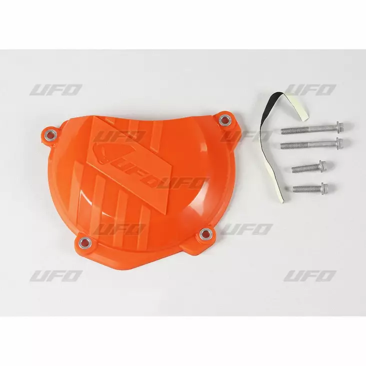 Ufo Clutch Cover Sx-F250/350 16-,Exc250/350 17- Orange - CROSSIN KYTKINKOPAN SUOJAT - 650-2411 - 1