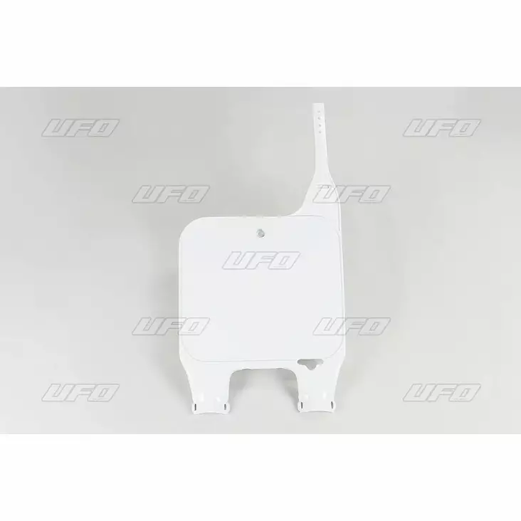 Ufo Etunumerokilpi Cr125-500 95-99 Valkoinen 041 - MÖNKIJÄN OSAT - 650-2683-041 - 1