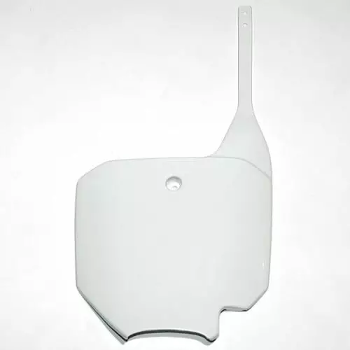 Ufo Etunumerokilpi Cr80/85 96- Valkoinen 041 - MÖNKIJÄN OSAT - 650-3624-041 - 1