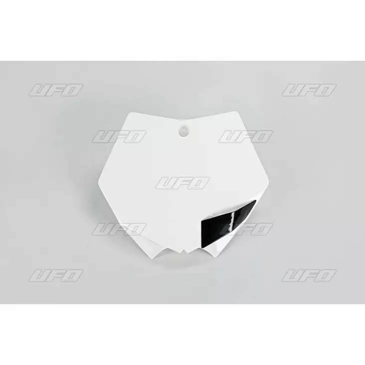 Ufo Etunumerokilpi Ktm125-525 Sx/Sxf 07-12 Valkoinen - MÖNKIJÄN OSAT - 650-3093-041 - 1
