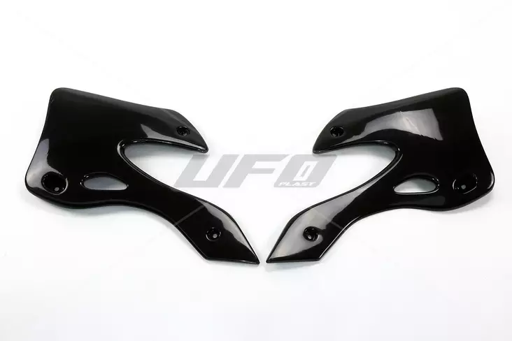 Ufo Ilmanohjaimet Kx125/250 99-02 Musta 001 - MÖNKIJÄN OSAT - 650-3720-001 - 1