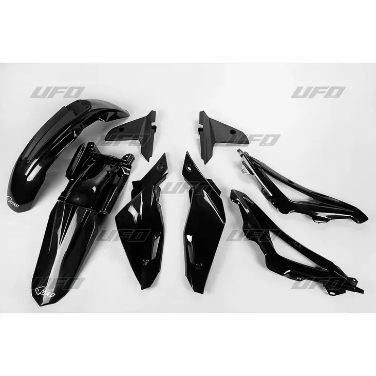 Ufo Muovisarja 4-Osainen Musta Hva 4-T Tc250 09-13 - MÖNKIJÄN OSAT - 650-K610-001 - 1