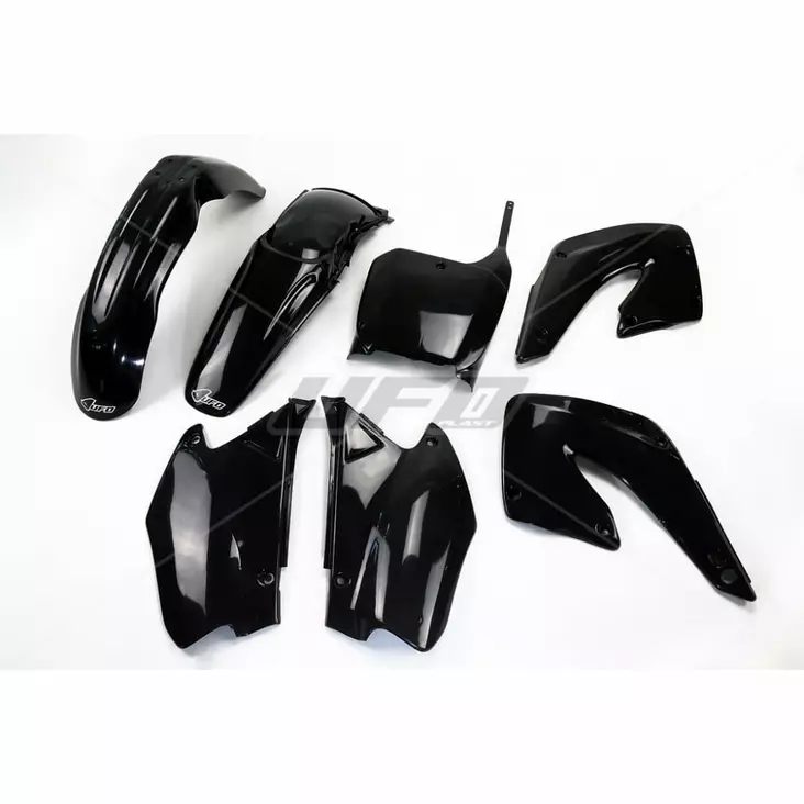 Ufo Muovisarja 5-Osainen Musta Cr 125/250 00-01 - MÖNKIJÄN OSAT - 650-K100-001 - 1