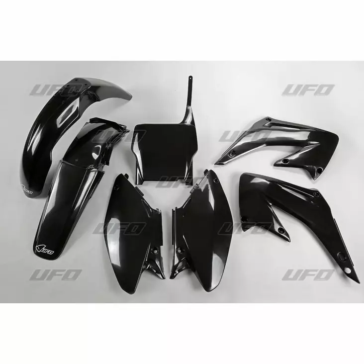 Ufo Muovisarja 5-Osainen Musta Cr125/250 05-07 - MÖNKIJÄN OSAT - 650-K103-001 - 1