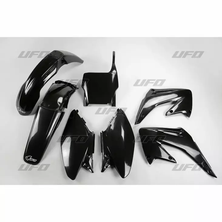 Ufo Muovisarja 5-Osainen Musta Cr125/250 2004 - MÖNKIJÄN OSAT - 650-K102-001 - 1