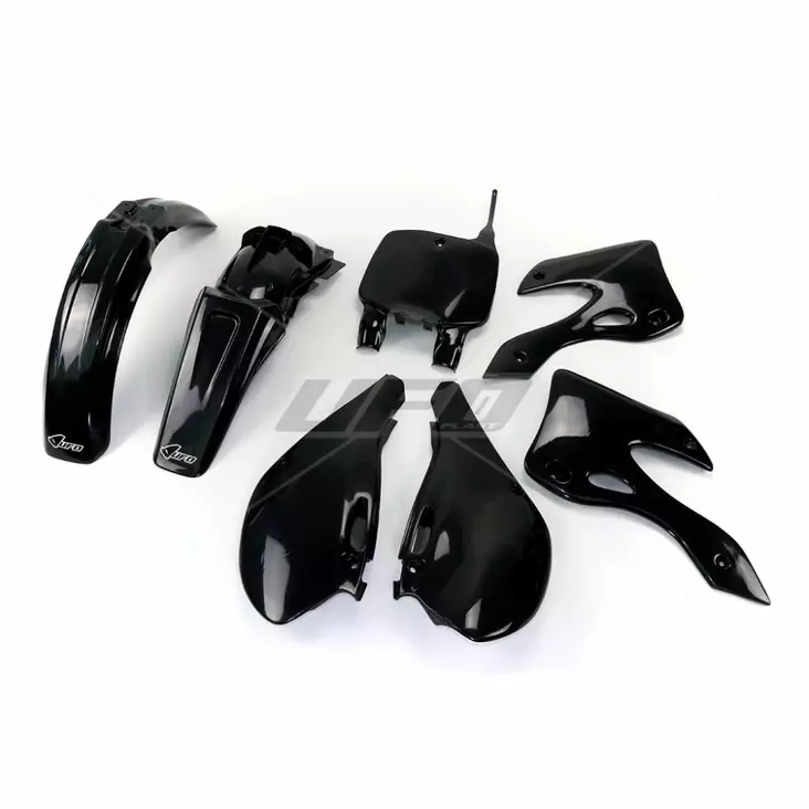 Ufo Muovisarja 5-Osainen Musta Kx125/250 00-02 - MÖNKIJÄN OSAT - 650-K200-001 - 1