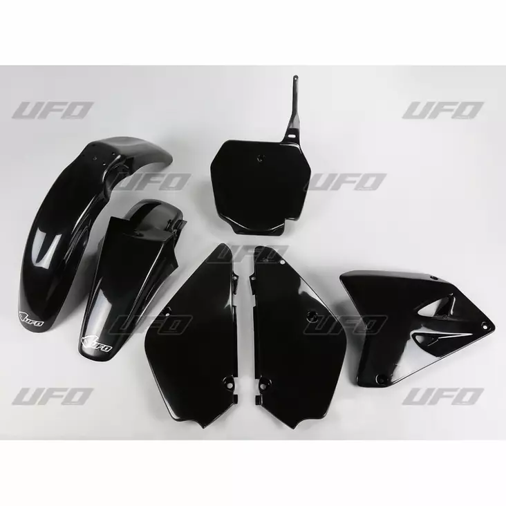 Ufo Muovisarja 5-Osainen Musta Rm80 00-01,Rm85 02- - MÖNKIJÄN OSAT - 650-K405-001 - 1