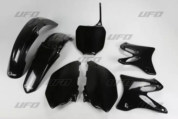 Ufo Muovisarja 5-Osainen Musta Yz125/250 02-05 - MÖNKIJÄN OSAT - 650-K301-001 - 1