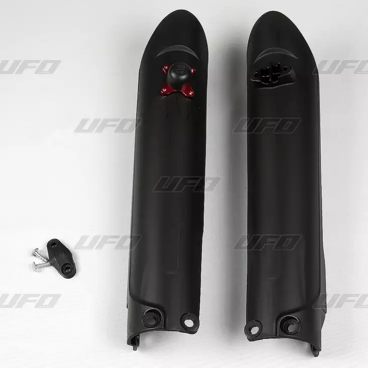 UFO STARTTINAPPI/ETUHAARUKAN SUOJA KTM125-525 SX/SXF 15- MUSTA 001 - CROSSIN ETUISKARIN SUOJAT - 650-4057-001 - 1