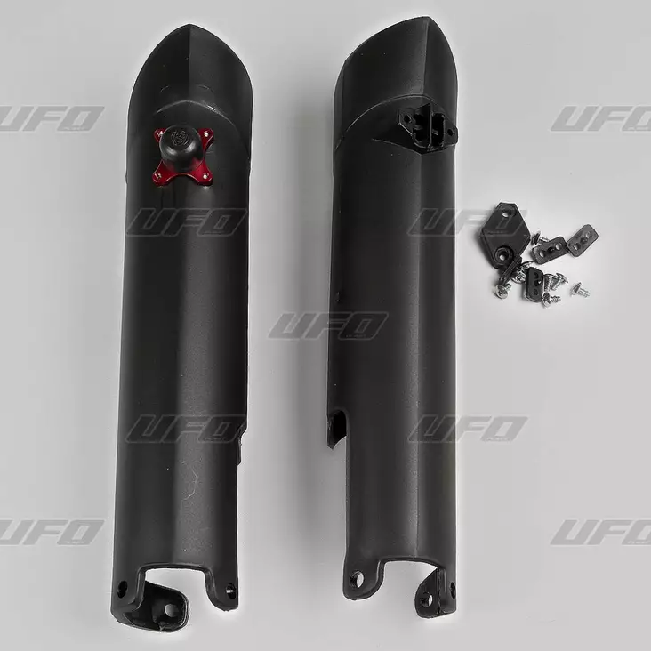 Ufo Starttinappi/Etuhaarukan Suojat Ktm125- Exc 08-,Sx/Sxf 07- Sv - MÖNKIJÄN OSAT - 650-4003-001 - 1