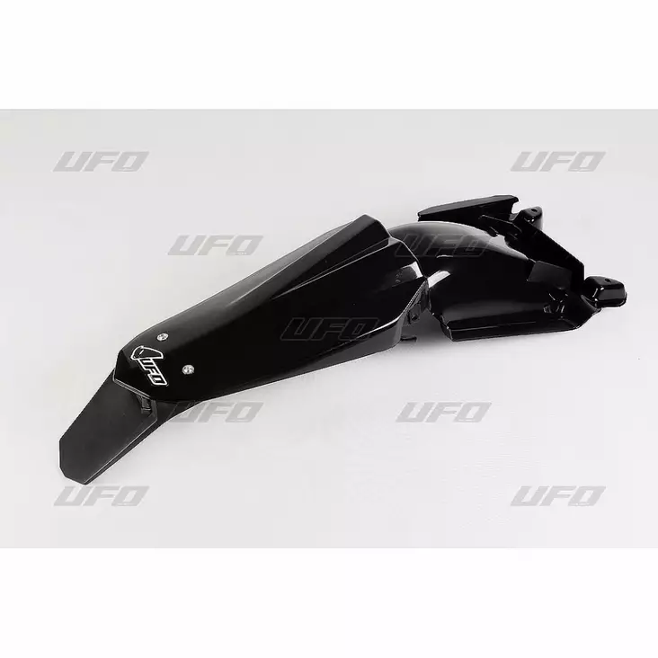 Ufo Takalokasuoja Enduro Takavalolla Hva Tc/Te250-510 08- Musta 001 - MÖNKIJÄN OSAT - 650-3333-001 - 1