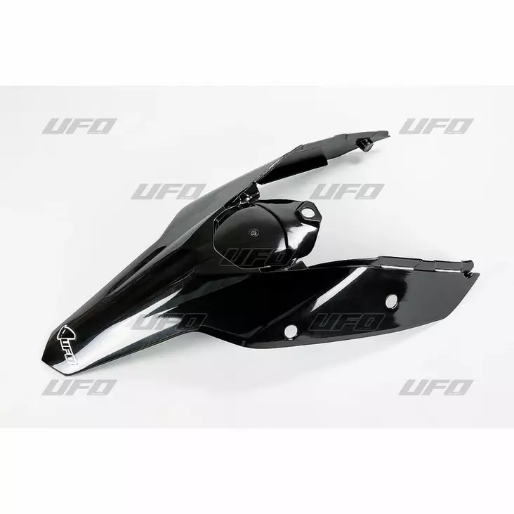 Ufo Takalokasuoja Sis. Sivunumerokilvet Ktm125-525 Sx/Sxf 07-10 Musta - MÖNKIJÄN OSAT - 650-3094-001 - 1