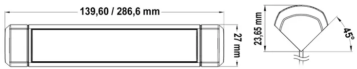 Valo Led Valk 90` - TUNNELMA JA SISÄVALAISIMET - M13-193-11 - 1