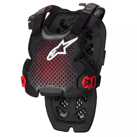 Alpinestars rintasuoja a-1 v2 plus musta/antrasiitti m-l - Ajovarusteet ja Vapaa-ajan vaatteet - 696-6700123-1431-2 - 1