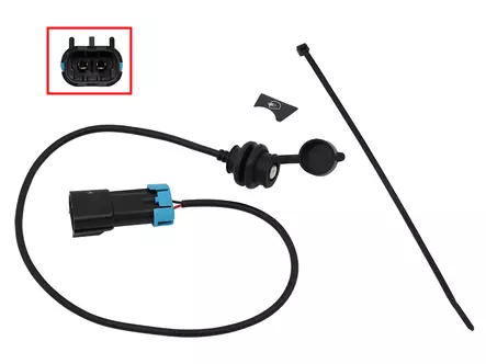 Sno-x lämmitettävän visiirin pistokesarja, polaris 2019- - Moottorikelkan varaosahaku - 81-01612 - 0