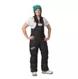 Kelkkahousut Naisten Snow People Hot-X musta - KELKKAHOUSUT - 639-1619-2 - 1