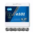 Ketju 1-V Kmc E101 Ept, 1/2 X 1/8", E-Bike 112L - POLKUPYÖRÄN KETJUT VAKIO - BE101EP12 - 1