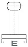 Osculati Nordik Black Line Pollari 205mm - KNAAPIT JA POLLARIT - M40-137-52 - 2