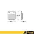 Prox Jarrupalasarja Taakse Kx65 00-12 + Rm65 03-05 - MÖNKIJÄN JARRUPALAT - 400-37-202002 - 2