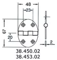 Sarana 48x67mm 2mm - SARANAT - M38-450-02 - 1