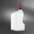 TUFF JUG KANISTERI 20L VALKOINEN, RIPPER KORKKI PUNAINEN - KANISTERIT - 981-5020-102 - 2
