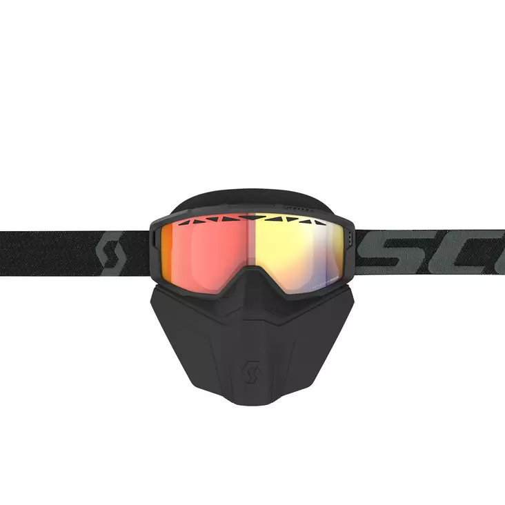 Ajolasit Scott Goggle Primal Safari Facemask black clear - AJOLASIT - 620-2102-2 - 1