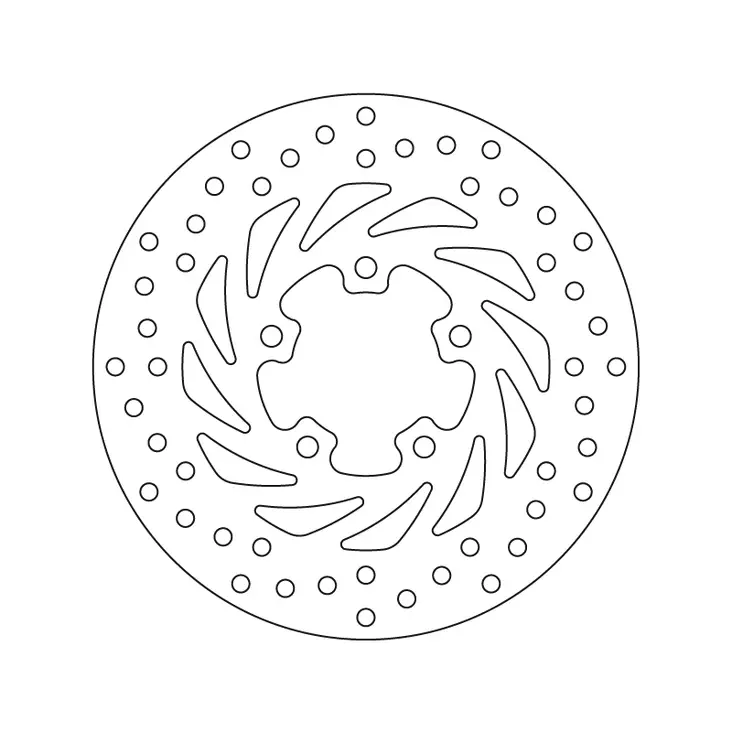 Brembo Serie Oro Jarrulevy - MOPON JARRULEVYT - 232-68B40732 - 1