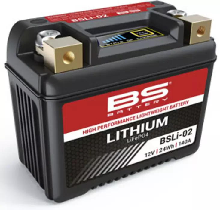 Bs Battery Bsli-02 Lithiumakku - AKUT - 140-360102 - 1