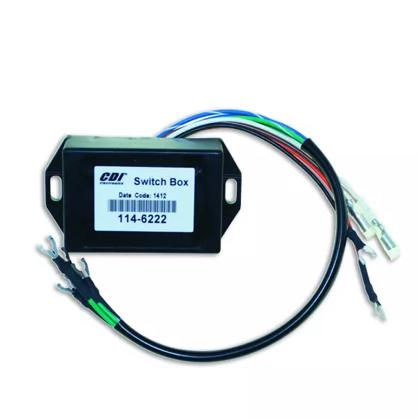 Cdi Elec. Mercury Cdi Elec. Mariner Switch Box - 2 Cyl. - CDI LAITTEET - 113-114-6222 - 1