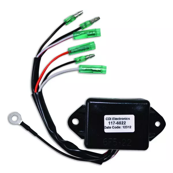 Cdi Elec. Yamaha Ignition Pack - 2 Cyl. - CDI LAITTEET - 113-117-6522 - 1