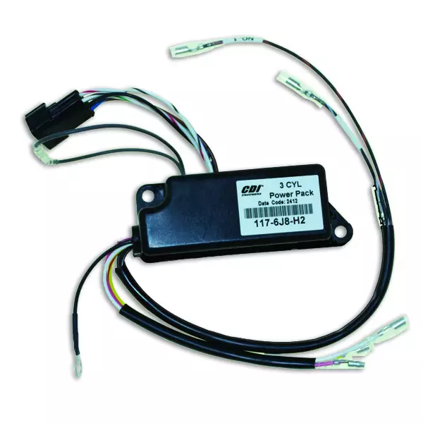 Cdi Elec. Yamaha Ignition Pack - 3 Cyl. - CDI LAITTEET - 113-117-6J8-H2 - 1