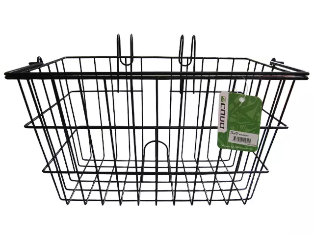 Etu/Takakori Cavo 26-28 ",Koukuilla, Musta - POLKUPYÖRÄN TAVARAKORIT - 48-702 - 1