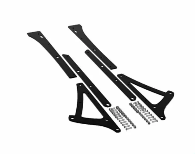 Itek Liukujen Vahvikkeet Powdercoated Black A/C M 2017- 162" - MK LIUKUKISKON VAHVIKKEET - 924-333632 - 1