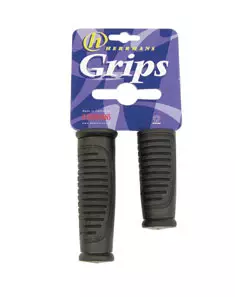 Kädensija Herrmans Diamond, 130Mm, Tuplalukko, Musta/Musta - POLKUPYÖRÄN KÄDENSIJAT - 69472 - 1