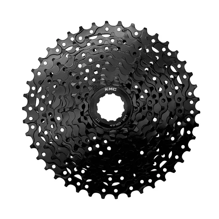 Kasettipakka 10-v kmc, 11-42 - POLKUPYÖRÄN KASETTIPAKAT - BCS101142 - 1